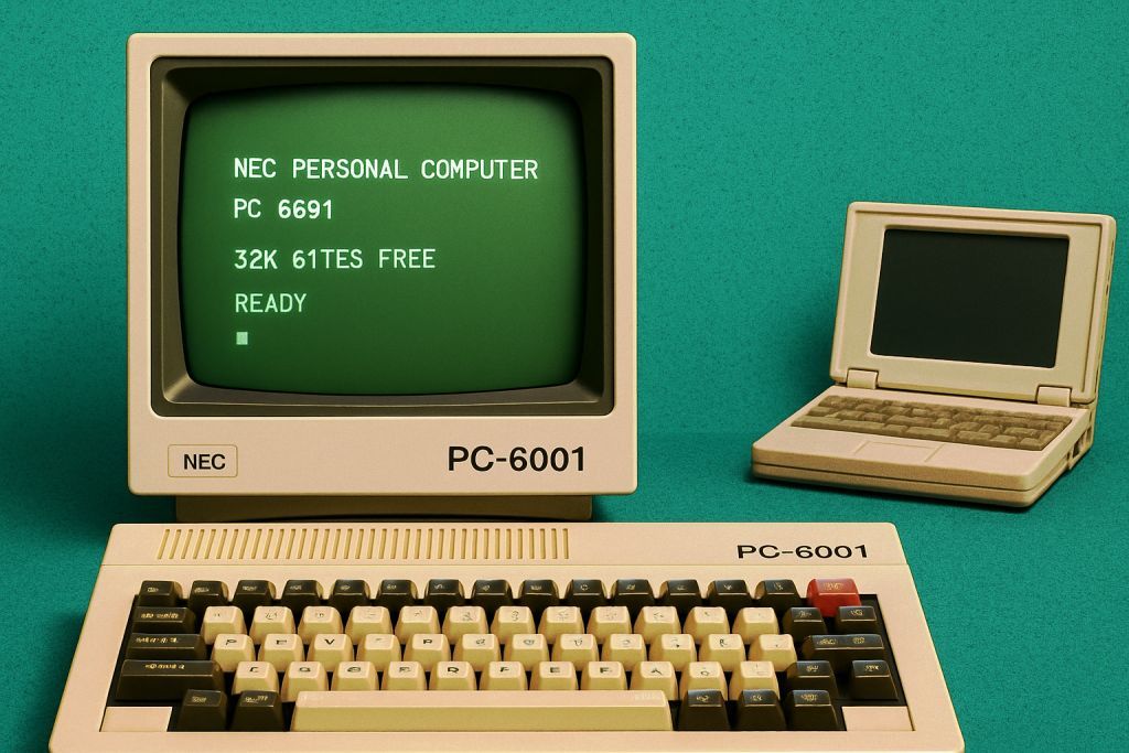 PC-6001とカセットビジョンの思い出｜昭和の懐かしいパソコン
